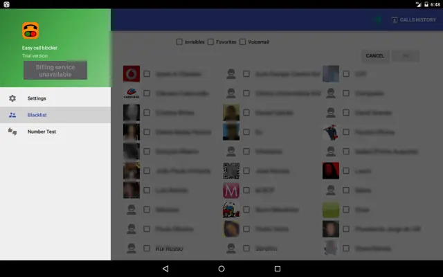 Easy call blocker android App screenshot 3