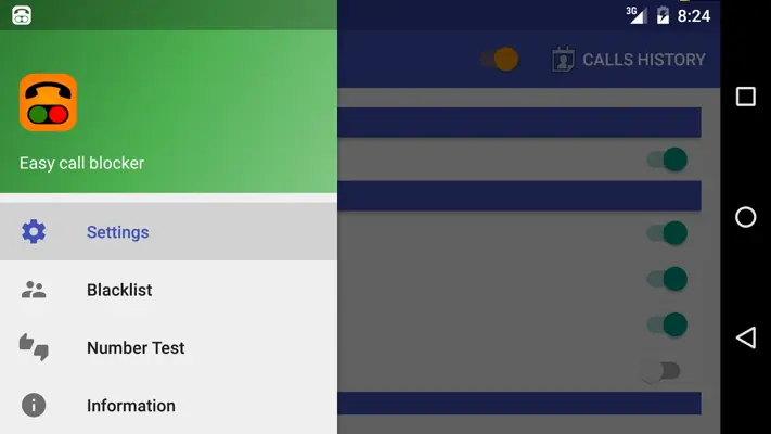 Easy call blocker android App screenshot 5